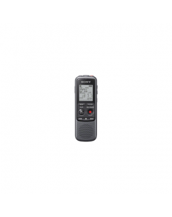 Sony ICD-PX240 Black, Grey, MP3 playback, LCD Display, MAX. RECORDING TIME MP3 8KBPS (MONAURAL)1043 Hrs 0 MinMAX. RECORDING TIME