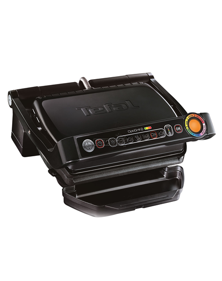 TEFAL OptiGrill+ GC712834 Contact grill, 2000 W, Black