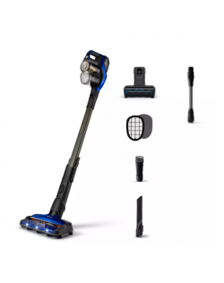 Philips Vacuum cleaner-broom XC8049/01 Cordless operating, Handstick, 25.2 V, 84 dB, Operating time (max) 70 min, Blue/Black