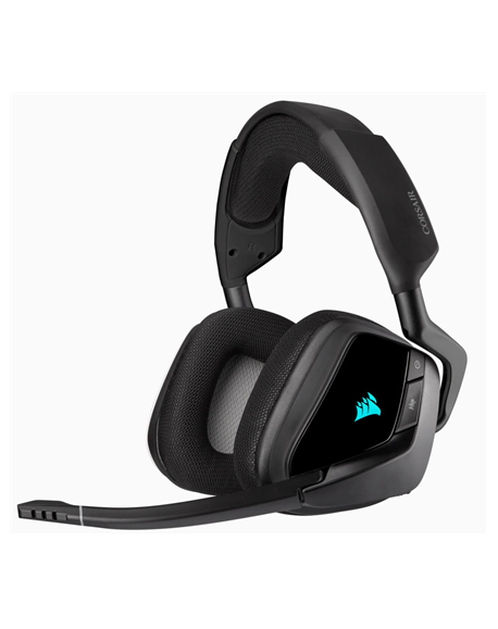 Corsair Wireless Premium Gaming Headset with 7.1 Surround Sound VOID RGB ELITE Built-in microphone, Carbon, Over-Ear