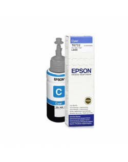 Epson T6732 Ink bottle 70ml Ink Cartridge, Cyan