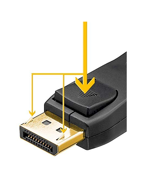 Goobay Connector Cable 1.2 Displayport, 3 m