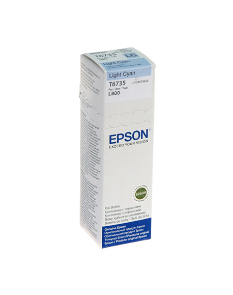 Epson T6735 Ink bottle 70ml Ink Cartridge, Light Cyan