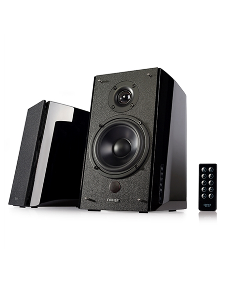 Edifier R2000DB Speaker type 2.0, 3.5mm/Bluetooth/Optical/Coaxial, Black, 120 W, Bluetooth