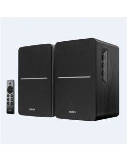 Edifier Powered Bluetooth Bookshelf Speakers R1280DBS Black, Bluetooth, Wireless connection