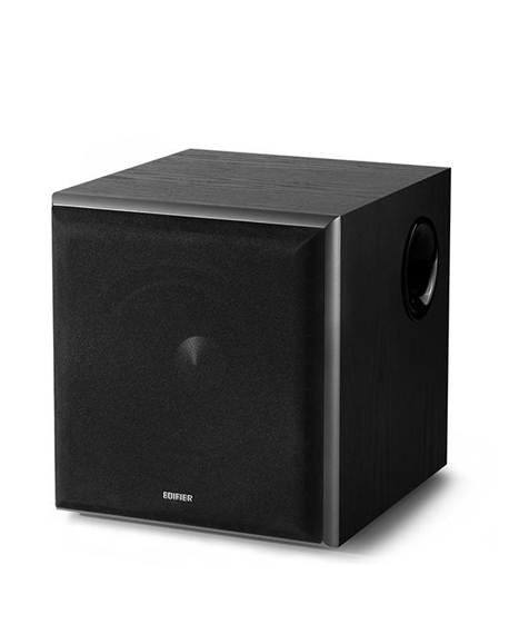 Edifier Powered Subwoofer T5 Stereo RCA in, Stereo RCA out, Black, 70 W