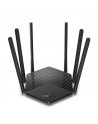 Mercusys Dual-Band Router MR50G 802.11ac, 600+1300 Mbit/s, 10/100/1000 Mbit/s, Ethernet LAN (RJ-45) ports 2, MU-MiMO Yes, Antenna type 6xFixed, Black