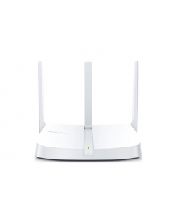 Mercusys Wireless N Router MW305R 802.11n, 300 Mbit/s, 10/100 Mbit/s, Ethernet LAN (RJ-45) ports 3, Antenna type 3xFixed, White