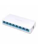 Mercusys Switch MS108 Unmanaged, Desktop, 10/100 Mbps (RJ-45) ports quantity 8, Power supply type External