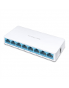 Mercusys Switch MS108 Unmanaged, Desktop, 10/100 Mbps (RJ-45) ports quantity 8, Power supply type External