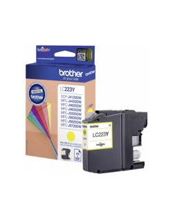 Brother LC-223Y Ink Cartridge, Yellow