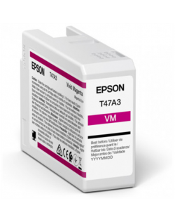 Epson UltraChrome Pro 10 ink T47A3 Ink cartrige, Vivid Magenta