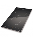 Caso Hob Master E2 Induction, Number of burners/cooking zones 2, Black, Timer