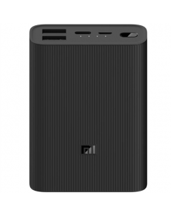 Xiaomi Mi Power Bank 3 Ultra Compact 10000 mAh, Black