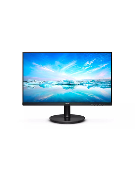 Philips LCD Monitor 271V8LA/00 27 inch (68.6 cm), FHD, 1920 x 1080 pixels, VA, 16:9, Black, 4 ms, 250 cd/m², Audio output, W-LED