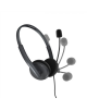 Energy Sistem Headset Office 2 Anthracite, On-ear, 3.5mm plug, retractable boom mic.