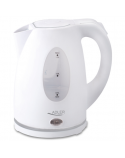 Adler Kettle AD 1207 Standard, Plastic, White, 2000 W, 360° rotational base, 1.5 L