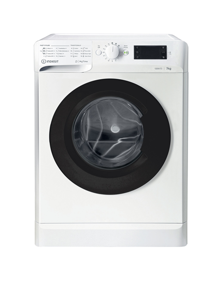 INDESIT Washing machine MTWE 71252 WK EE A +++, Front loading, Washing capacity 7 kg, 1200 RPM, Depth 54 cm, Width 59.5 cm, Disp