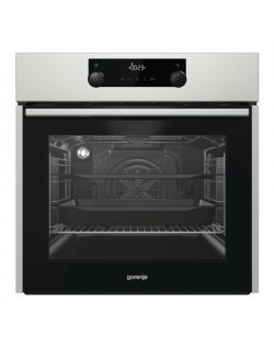 Gorenje Oven BOS737E13X 71 L, Electric, AquaClean, Steam function, Height 59.5 cm, Width 59.7 cm, Stainless steel/Black