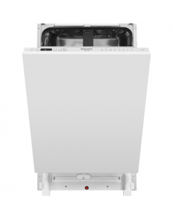 Hotpoint Dishwasher HSIC 3T127 C Built-in, Width 44.8 cm, Number of place settings 10, Number of programs 9, A ++, Display, Silv