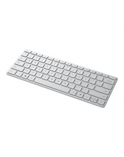 Microsoft Designer Compact Keyboard Standard, Wireless, Keyboard layout EN, Glacier, Bluetooth, 288 g