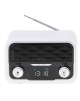 Adler Bluetooth Radio AD 1185 Display LCD, AUX in, White