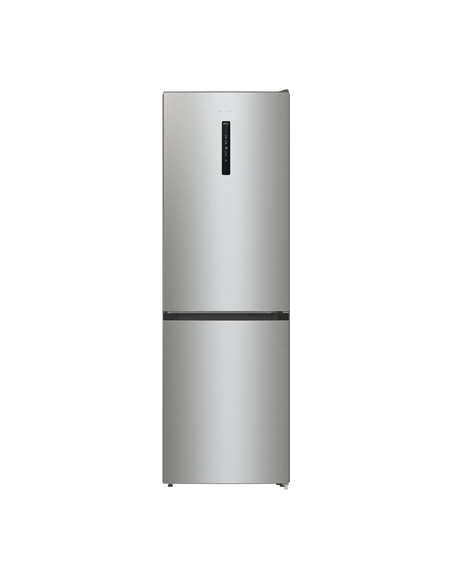 Gorenje Refrigerator NRK6192AXL4 E, Free standing, Combi, Height 185 cm, No Frost system, Fridge net capacity 204 L, Freezer net
