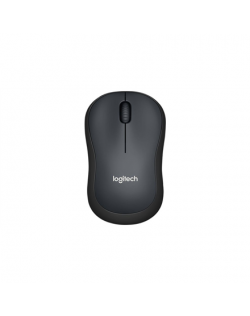 Logitech Mouse M220 SILENT Wireless, Charcoal, USB