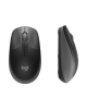 Logitech Full size Mouse M190 Wireless, Charcoal, USB