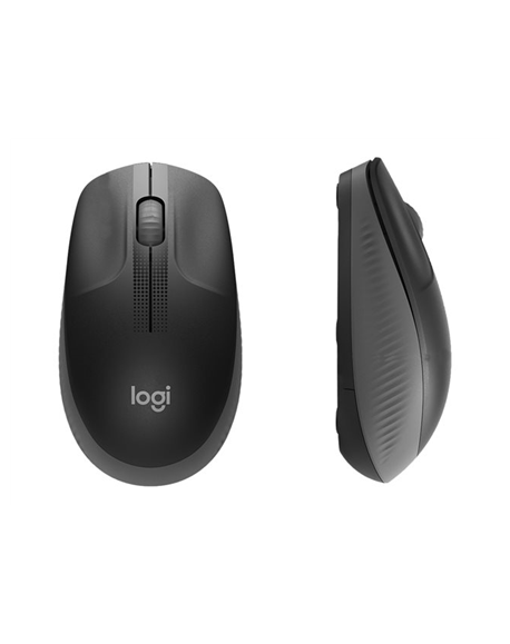 Logitech Full size Mouse M190 Wireless, Charcoal, USB