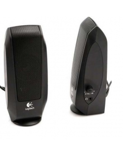 Logitech LGT-S120 Speaker type 2.0, 3.5mm, Black, 2.2 W