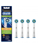 Oral-B Power Crossaction Toothbrush Heads EB50-4 For adults, Heads, Number of brush heads included 4