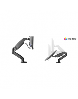 ICY BOX IB-MS303-T Monitor stand with desk mounted base for a screen size up to 27"