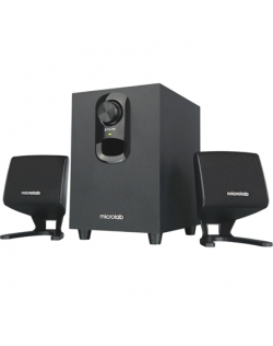 Microlab M-108 Speaker type 2.1, 3.5mm, Black, 11 W