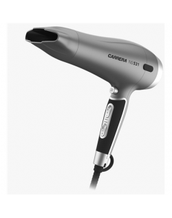 Carrera Hair dryer No. 531 Ionic function, Motor type Power boost: durable DC motor with titanium and ceramic coating and AC tur