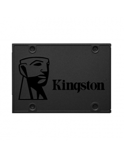 Kingston A400 120 GB, SSD form factor 2.5", SSD interface SATA, Write speed 320 MB/s, Read speed 500 MB/s
