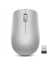 Lenovo Wireless Mouse 530 Optical Mouse, Platinum Grey, 2.4 GHz Wireless via Nano USB