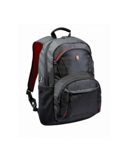 Port Designs Houston Fits up to size 15.6 ", Black, Shoulder strap, Backpack