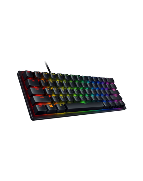Razer Huntsman Mini 60%, Gaming Keyboard, Opto-Mechanical, Nordic, Black, Wired