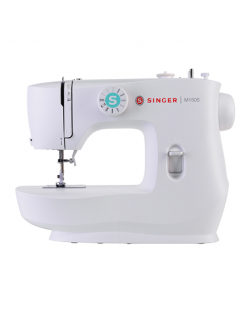 Singer Sewing Machine M1505 Number of stitches 6, Number of buttonholes 1, White