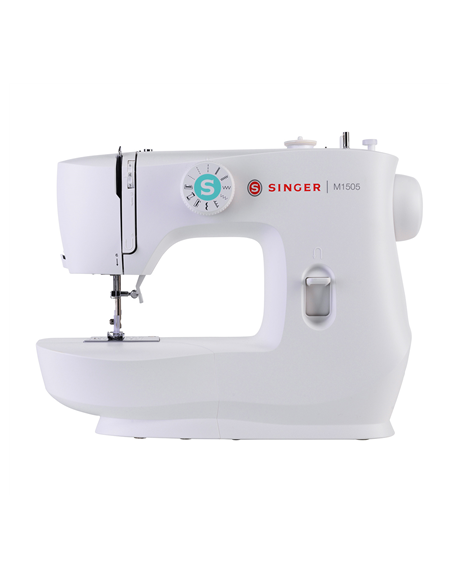 Singer Sewing Machine M1505 Number of stitches 6, Number of buttonholes 1, White