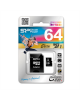 Silicon Power Elite UHS-I 64 GB, MicroSDXC, Flash memory class 10, SD adapter