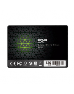 Silicon Power S56 120 GB, SSD form factor 2.5", SSD interface SATA, Write speed 530 MB/s, Read speed 560 MB/s