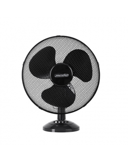 Mesko Fan MS 7308 Table Fan, Number of speeds 2, 30 W, Oscillation, Diameter 23 cm, Black