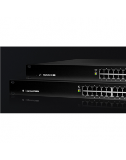 Ubiquiti Switch ES-24-250W Managed, Rack mountable, 1 Gbps (RJ-45) ports quantity 24, SFP ports quantity 2