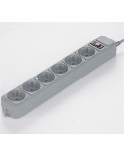 Gembird SPG6-B-6C Sockets quantity 6, Surge protector