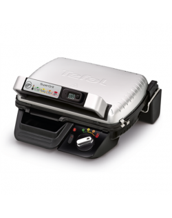 TEFAL SuperGrill Timer Multipurpose grill GC451B12 Contact, 2000 W, Stainless steel