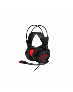 MSI DS502 Gaming Headset, Wired, Black/Red