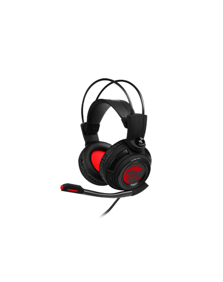 MSI DS502 Gaming Headset, Wired, Black/Red