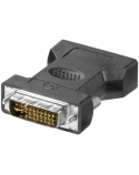 Logilink DVI-I male Dual-Link (24+5 pin) VGA female HD (15-pin) VGA, DVI -I